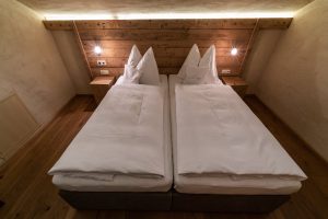 Chalet Alpin - Schlafzimmer der Ferienwohnungen in Heiligenblut Kärnten