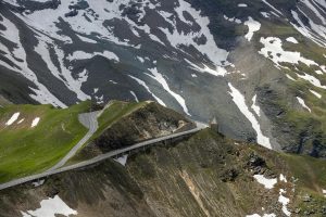 Hochalpenstraße am Großglockner in Kärnten