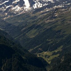 Berge und Aussicht am Großglockner in Kärnten